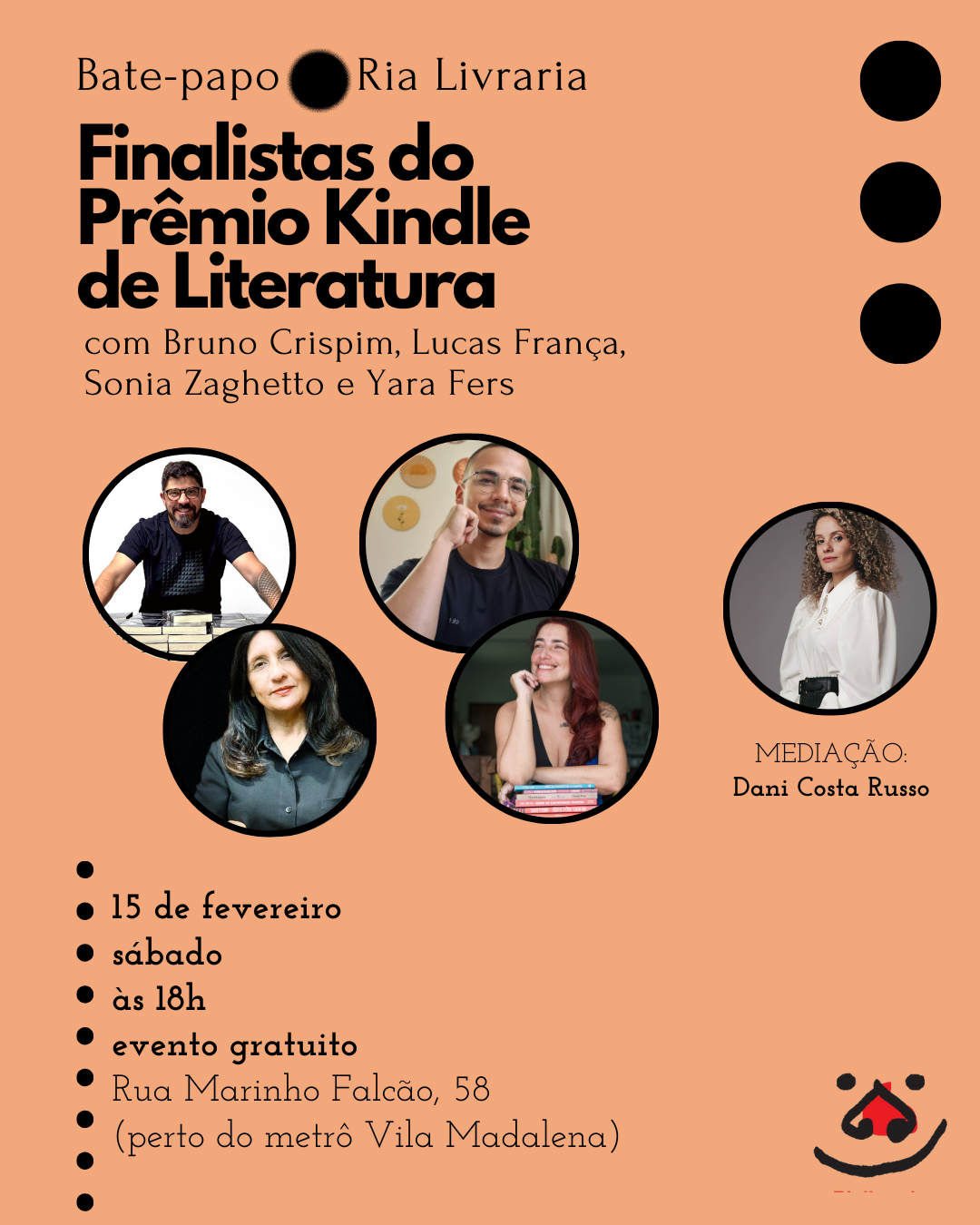 Bate-papo: Finalistas do Prêmio Kindle de Literatura