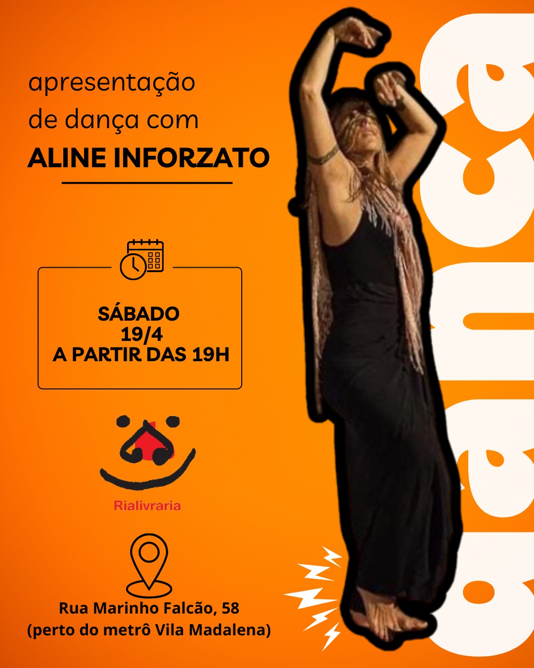 Apresentação de dança: Aline Inforzato